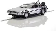 Back to the Future Part II Delorean 1:32 Slot Race Car C4249, Silver