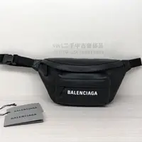 在飛比找蝦皮購物優惠-【二手】Balenciaga Logo Belt Pack 