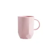 2Pcs Eco-friendly Geometric Water Cups Tea Coffee Cup Tooth-brushing Holder with Handle Towel Wash Gargle Cup Portable Travel Set