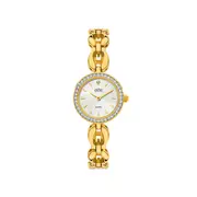 Elite Ladies Lotus Watch in Gold