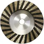4 Inch Slayer Resin Filled Turbo Cup Wheel w/Aluminum Backer -- Coarse