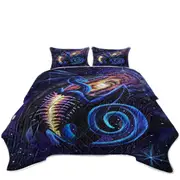 Galactic Entrance Fantasy Space Dragon Coverlet