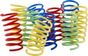 Cat Spiral Spring Toys, 12 Pc