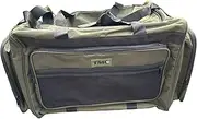 Fishing Carryall Bag Holdall Tackle Bag, Side & Front Storage, Carp, Coarse, Green and Black, Carry / Storage Bag