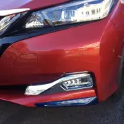 For Nissan Leaf 2017 2018 2019 Chrome Car Front Fog light Fog lamp Cover Trim