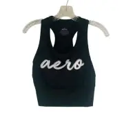 Aeropostale 2 Piece Black Activewear Set Size M