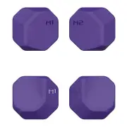Skull & Co. ROG Ally X Back Button - Galactic Purple (4pcs)