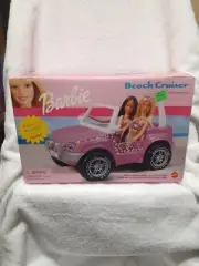 Vintage 2001 Barbie Doll Beach Cruiser Car Vehicle Mattel Sealed In Box