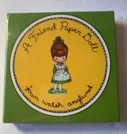 Vintage 1967 Joan Walsh Anglund A Friend Paper Doll Sealed! So Cute!