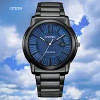 在飛比找PChome24h購物優惠-CITIZEN 星辰 PAIR 光動能時尚簡約潮男腕錶-藍面