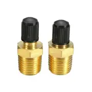 New Tank Fill Valve NPT 1/4" MPT 2pcs 9/16?? Hex Body With Installed Core