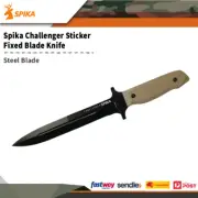 Spika Challenger Sticker Fixed Blade Hunting Knife W Kydex Sheath #krch-st010