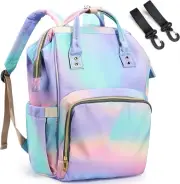 Diaper Bag Backpack for Mom & Dad, Multifunction Waterproof Baby Changing Bag...