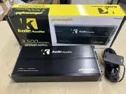 Kole KP3500.1D Class D 3500W Monoblock 1 Ohm Amplifier - Sub Bass Knob - New Amp