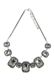 Ball Edge Facet Jewel Necklace--ADO-ANC-8766