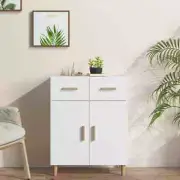 NNEVL Sideboard White 69.5x34x89 cm Engineered Wood