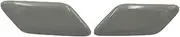 MKVAXR Cafoucs Car Headlamp Headlight Washer Spray Nozzle Cover Cleaning Cap, for, for Toyota, Camry 2018 2019 Car Headlight Washer Nozzle Cover(1 Pair L and R)