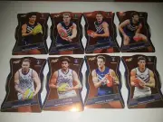 2019 SELECT AFL FOOTY STARS FREMANTLE RED DIE CUT COMPLETE TEAM SET OF 8 cards