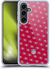 Head Case Designs Officially Licensed NFL Patterns San Francisco 49ers Artwork Soft Gel Case Compatible with Samsung Galaxy S24+ 5G