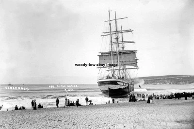 rp16590 - Sailing Ship - Vincennes ashore - print 6x4