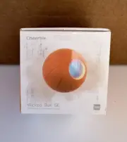 Cheerble Wicked SE Smart Automatic Interactive Dog Toy Ball Orange New
