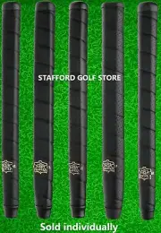 The Grip Master CLASSIC WRAP PUTTER GRIPS Black Core .600" Diameter Choose Size