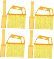 Gatuida 4sets Microfiber Venetian Blind Cleaner for Stains Removal Window Blinds Dusting Brush 2pcs*4