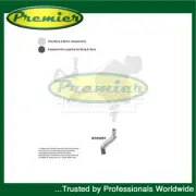 Premier Turbo Hose Fits 407 307 Expert Dispatch C4 Picasso C5 2.0 HDi 38125