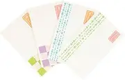 Shinokoma AZ-PA34-A2 Washi, 4 Patterns Assorted, Otoshidama Bags, Small 3.8 x 2.1 inches (9.7 x 5.3 cm), 20 Pieces, 4 Colors x 5 Sheets Each