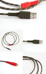 Skullcandy Line+ Your Path To Power USB-C to USB Braided Charging Cable 4ft F/Sh