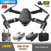 Phonepace E88 Pro WIFI FPV Drone Wide Angle HD 4K 1080P Camera Height Hold RC Fo