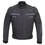 RIDERACT® Waterproof Motorcycle jacket Dominator Textile Motorbike Jacket