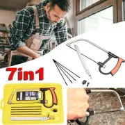 Coping Saw Blade Multipurpose Hacksaw Set Saber Handle Pipe Timber Hand Tools