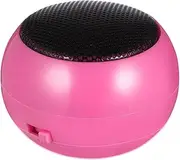 ARTIBETTER Mini Charging Speaker External Sound Box 3.5mm Wired Plug Rechargeable Phone Speaker Stylish Burger Shape