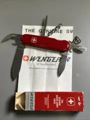 Vintage Wenger Swiss Army Knife with Bail and early Can Opener