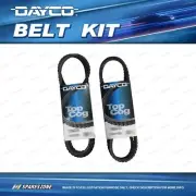 Dayco A/C & Alt Drive Belt Kit for Daihatsu Hi-Jet S66V 547cc 2 cyl ABT