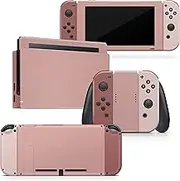 Tacky Design Retro Skin for Nintendo Switch Skin - Premium Vinyl 3M Brown Colorwave ,Color Blocking Nintendo Switch Stickers Set - Switch Skin for Console, Dock, Joy Con - Decal Full Wrap