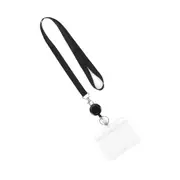 Retractable Badge Holder Lanyard Neck Strap Nurse ID Badge Reel Credit Card Holders Keys Chain Name Tag Card Holder Office