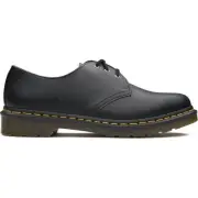Dr Martens Womens Vegan 1461 Lace-Up Shoes Black