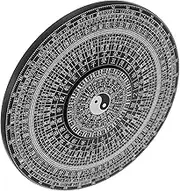 Mini Rotation Compass Traditional Feng Shui Tool Metal Compass for Home Decor Office -wrap