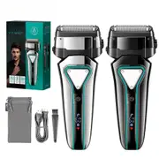 Electric Shaver Professional Razor Waterproof Beard Trimmer Floating Shaving Rechargeable Electric for Men