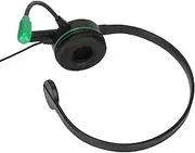 Single Ear Gaming Headset, 3.5mm Stereo Gaming Headset with Noise Canceling Mic, Wired Headset, Compatible with PC, Laptop, Tablet, Computer, Phone