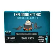 Recipes for Disaster Deluxe Game Set by Exploding Kittens: Fun Family Game for Teens, and Kids