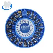 120pcs Nordin Dental Assorted Stainless Steel Conical Screw Posts Kit Refills AU