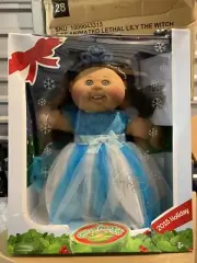 Sealed Cabbage Patch Kids 2015 Holiday Doll - Blue Dress Christmas gift