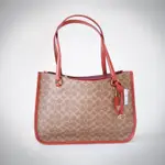 蔻馳 女包品牌 COACH TYLER CARRYALL IN SIGNATURE 帆布