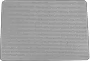 Cat Litter Mat Anti Slip Large Silicone Kitty Litter Trapping Mat Indoor Home (Gris)