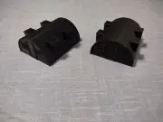 Steel arch barracks 3D printed PLA 1/72 scale, set of two