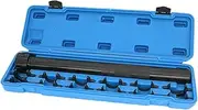 QccHieUs 13Pcs Inner Tie Rod Removal Tool, 12 Crowfoot Adapters Automotive Accessories Installation for Pickup Trucks SUV Cars