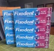 NEW Fixodent Org Complete Denture Adhesive Cream 2.4 oz, LOT OF TWO 5-Packs